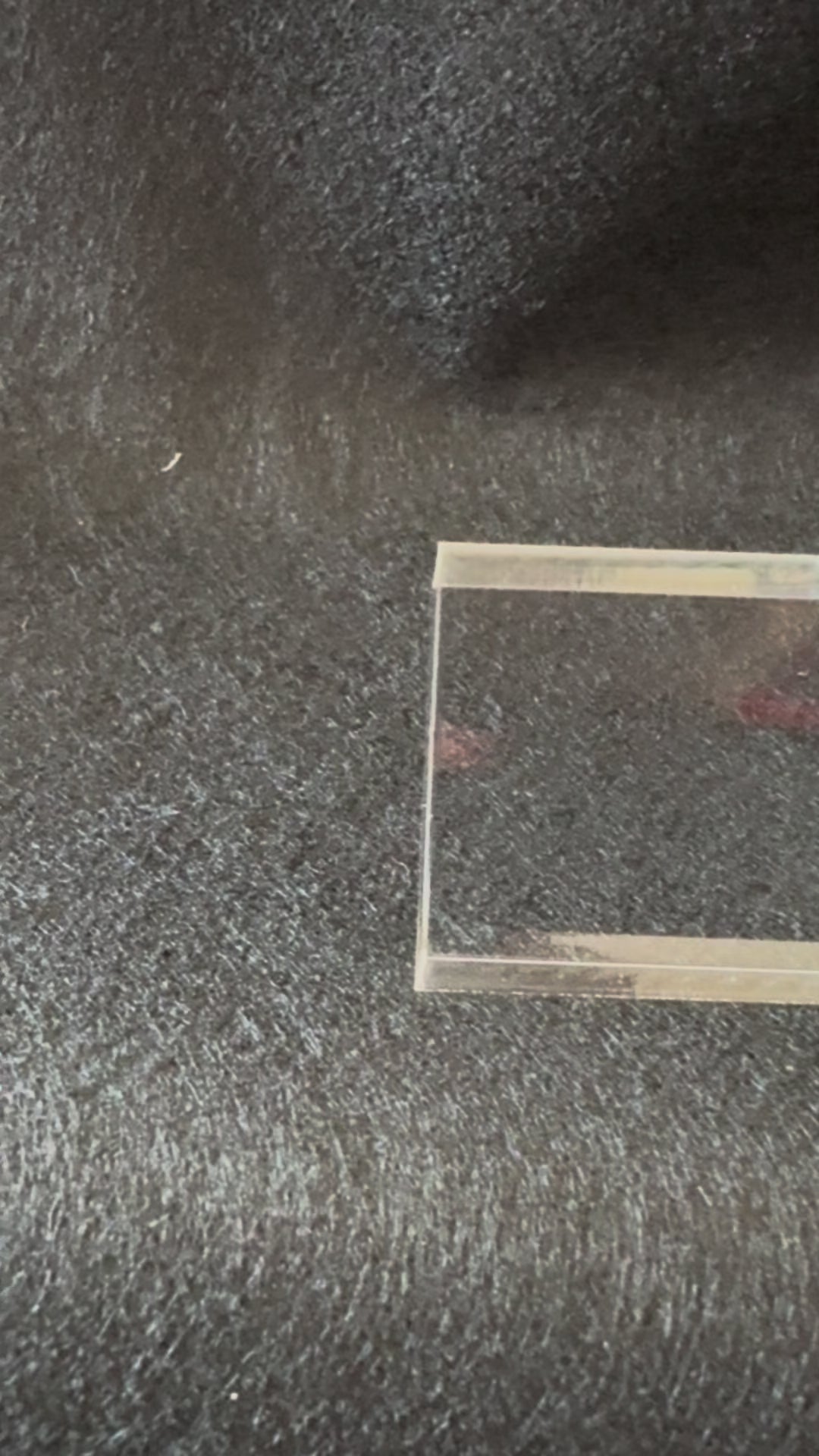 1.25" X 1.25" X .25" Acrylic Base 10pack